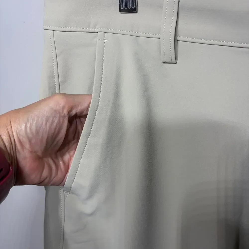 Under Armour Pants UA Tech Golf Stone Stretch Wicking Casual Vacation 34/30